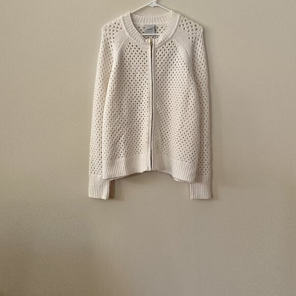 Varley Marta Boucle Zip-Through Knit NWT - Picture 7 of 11